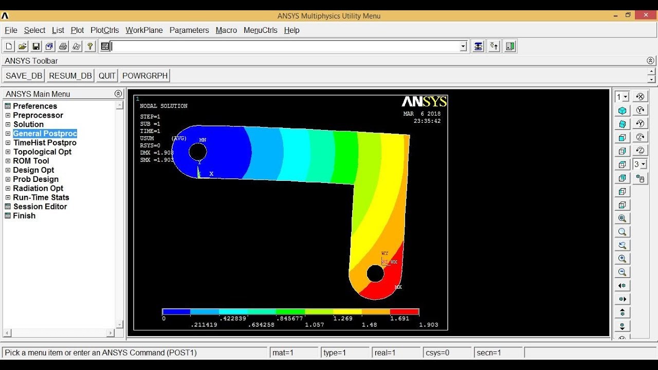 ansys mechanical apdl tutorial